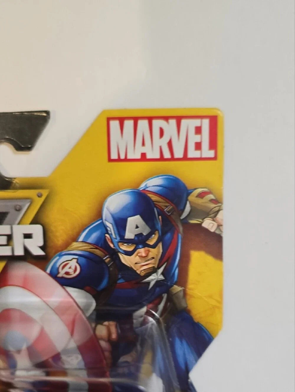Marvel Captain America Monster Jam Truck - Blue, Red & White